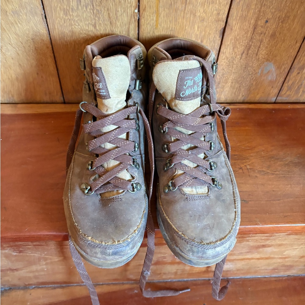 The North Face Brown Boots with Rugged Design and Durable Sole